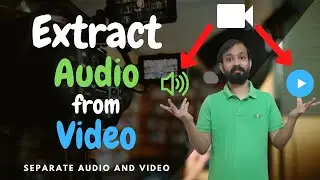How to Extract Audio from video | Covert MP4 to MP3 | SEPARATE audio from video | VLC Media player