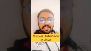 #17dayof21daychallenge marker interface in java #shorts