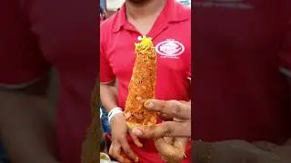 World's Most Spiciest ZATKA Panipuri 😳😳 #streetfood #viral #shorts