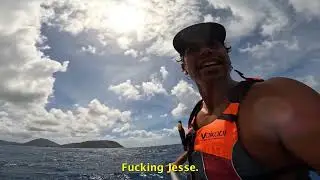 NICK TICKLES A TIGER SHARK while I'M 