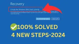 How To Fix It looks like windows did not load correctly In Windows 10/11 (4 Ways 2024)