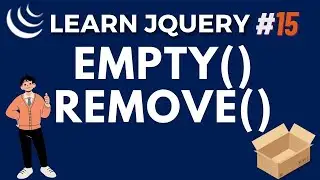jQuery Empty() & Remove() Method - jQuery JS Library Tutorial