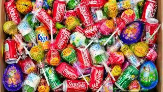 Mega Candy Box:99% of People Will Watch Until the End!Coca-Cola, Kinder & Candy Cups ASMR | 100+ Col