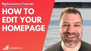How to Edit the Homepage on BigCommerce