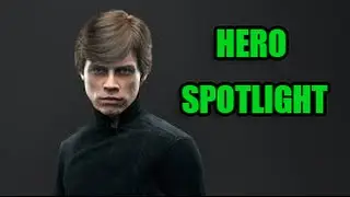 New Luke Skywalker Gameplay! (Star Wars Battlefront) (PC)