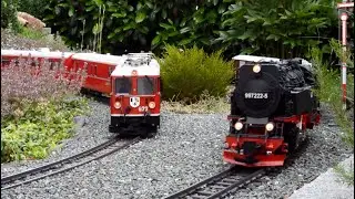 Gartenbahnfest 2021 auf der Ehrabocher Gartenbahn