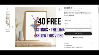 UPDATED Etsy 40 FREE listings On Etsy 2026  