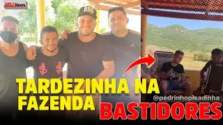 JUNIOR VIANA RECEBI AMIGOS NA FAZENDA, WALCI DO ACORDEON , PEDRINHO PISADINHA, MACKFLAY.