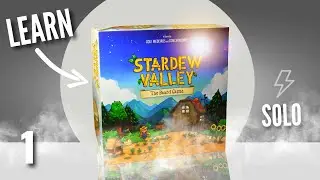 Stardew Valley | Solo Board Game Playthrough and Tutorial (Part 1)