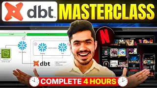 Netflix Data Analysis | DBT (databuildtool) Tutorial Course | End-To-End Project