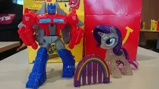 Transformers Cyberverse | My Little Pony | Mainan Terbaru Happy Meal Mcd September 2019