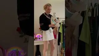 Male to Female Crossdresser Shows Off High Heels Collection