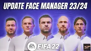FIFA 22 UPDATE MANAGER FACE & CLUB 23/24 -  FIFA 22 PC 
