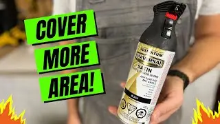 Acts like a spray gun! Rust Oleum Spray Paint review