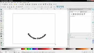 How to Put Text on Path (Tips and Tricks) - Inkscape Tutorial