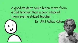 The thing about teaching ...
