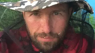 Стас Вулканов в прямом эфире! 5-ый день сплава. Мошка ультует