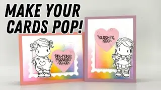 Creative Techniques with One Stamp Set: Two Stunning Cards