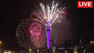 LIVE: New Zealand Fireworks Show in Auckland | New Year 2025