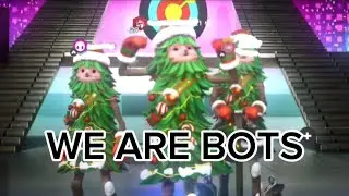 Pretending be BOTS in 3v3 Piece Control #fortnite #gameplay #fortnitegameplay #clips #fortniteclips