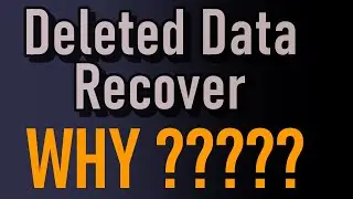 Deleted data Recover Why ????? || #data #datarecovery