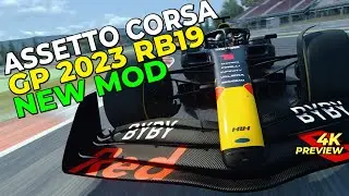 Assetto Corsa F1 2023 RB19 New Mod Features