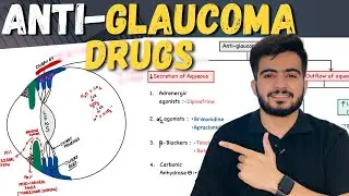 Drugs for Glaucoma | Anti-Glaucoma Drugs |Pharmacology | Dr.Mohit Sheoran
