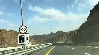5 Tunnels back to back on Khorfakkan Road UAE