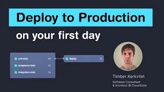 Deploy to production on your first day (Timber Kerkvliet)