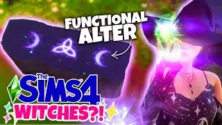 This mod MASSIVELY overhauls WITCHES in The Sims 4! (Faeries vs Witches!)