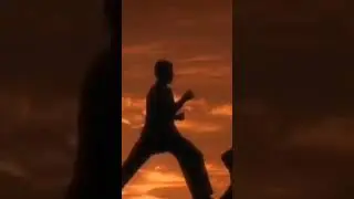 Ван Дамм кикбоксёр тренировка.