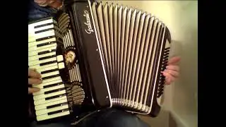 Josefin's Dopvals, Swedish waltz on piano accordion