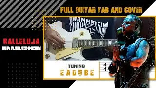 Rammstein - Halleluja - Guitar Cover | Screen TAB