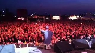 Clawfinger Rock in den ruinen 2011 (Stage POV)