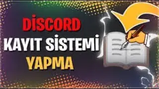 MC-AT BOTU İLE KAYIT SİSTEMİ YAPMA
