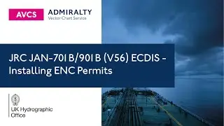 JRC JAN-701B/901B (V56) ECDIS - Installing ENC Permits