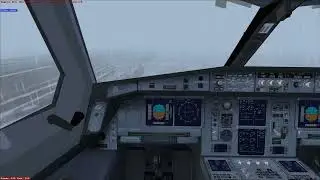 FSX - Посадка при нулевой видимости.