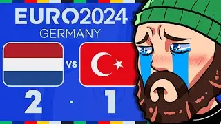 TEARLESS REAGISCE a OLANDA - TURCHIA di EURO 2024 | Ribaltone Orange in 5 minuti!