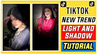TikTok New Trend Light And Shadow tutorial |TikTok Trend Light And Shadow Editing Technical syedz143