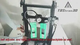 CREALITY Ender 3 Series Product Upgraded Dual Z Axis Synchronous Belt and Diagonal Brace Kit