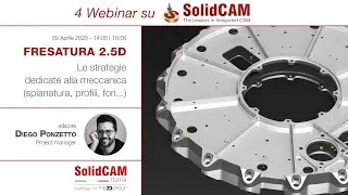 Impara a Usare SolidCAM EP1 Fresatura 2,5D