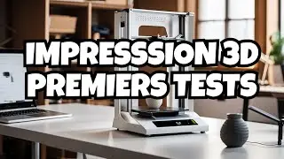 Premiers tests d'impression 3D