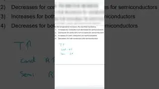Electrical resistance with temperature 