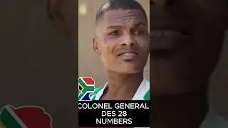 PRISON COLONEL GENERAL DES 28 NUMBERS AFRIQUE DU SUD 