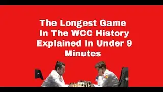 The Longest Game in The WCC History Explained in Under 9 Minutes | A Video For Busy People