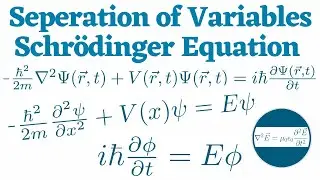 Quantum Mechanics: Splitting Schrödinger's Equation into Time and Space!