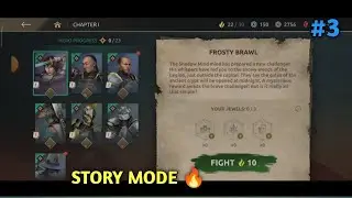 TRYING STORY MODE 🔥|| SHADOW FIGHT ARENA || HINDI GAMEPLAY