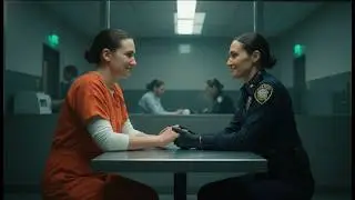 Lesbian love between a female inmate and a female police officer  | Lesbian Love