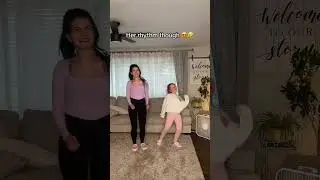 I do not know where she gets her rhythm from but it sure aint her dad and I 😍🤣🤣 