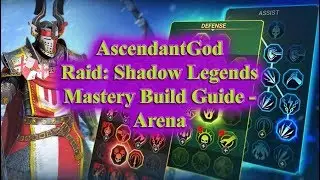 Raid: Shadow Legends - Arena Masteries Build Guide by AscendantGod